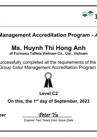 CMAP Certificate for Ms. Huynh Thi Hong Anh_Level C2