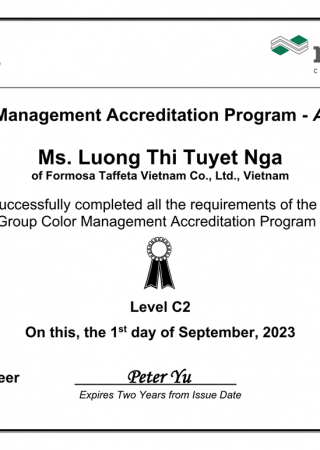 CMAP Certificate for Ms. Luong Thi Tuyet Nga_Level C2