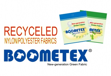 Recycled nylon and polyester